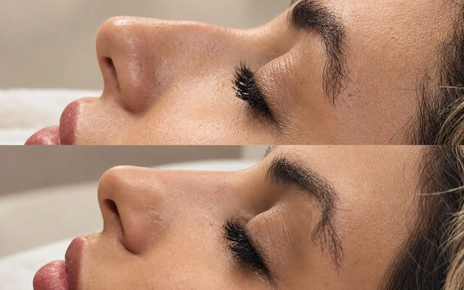 Nose and profile enhancement result