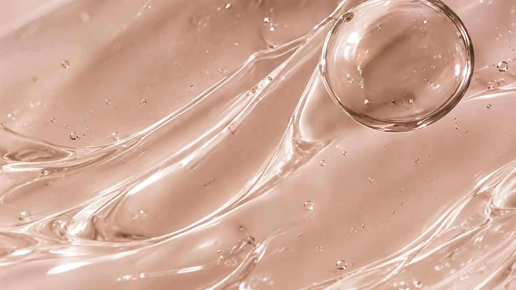 Editorial skincare texture